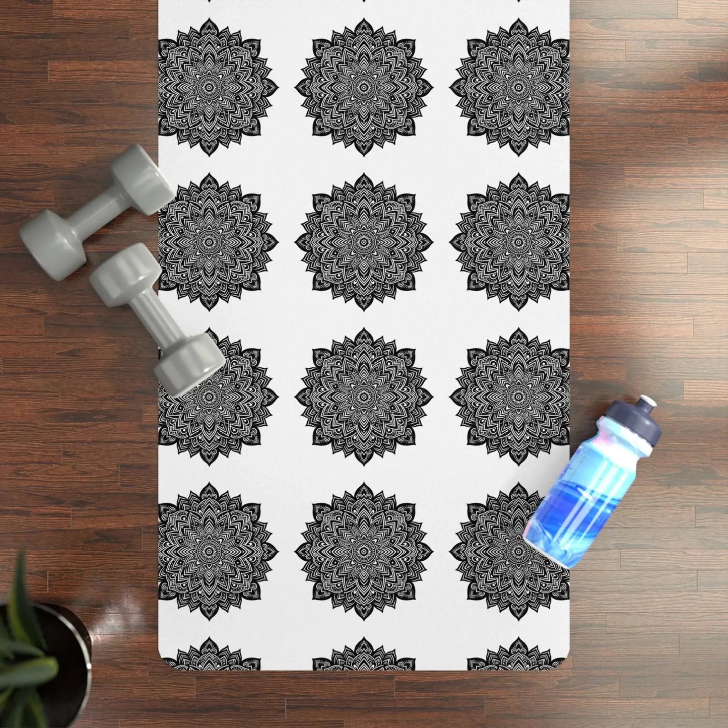 Mandala Lotus Balance Yoga Mat - Elevate Your Practice 🌸🧘‍♀️ -ZenArtBliss