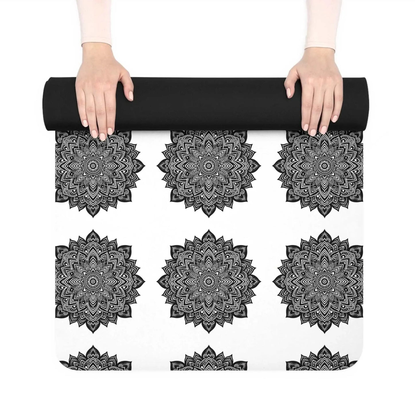 Mandala Lotus Balance Yoga Mat - Elevate Your Practice 🌸🧘‍♀️ -ZenArtBliss