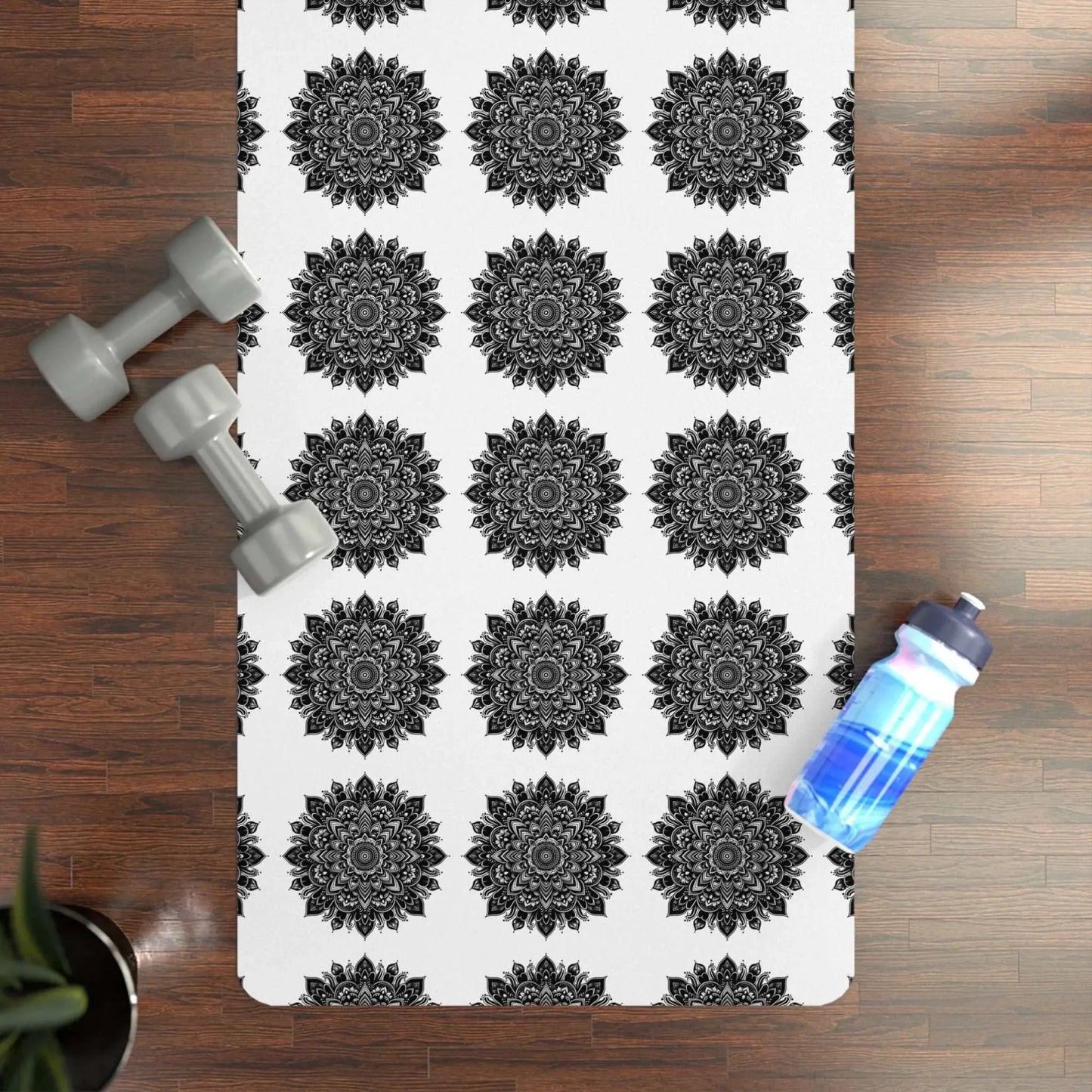 Mandala Lotus Bliss Yoga Mat - Embrace Peace and Focus 🌸🧘‍♀️ -ZenArtBliss