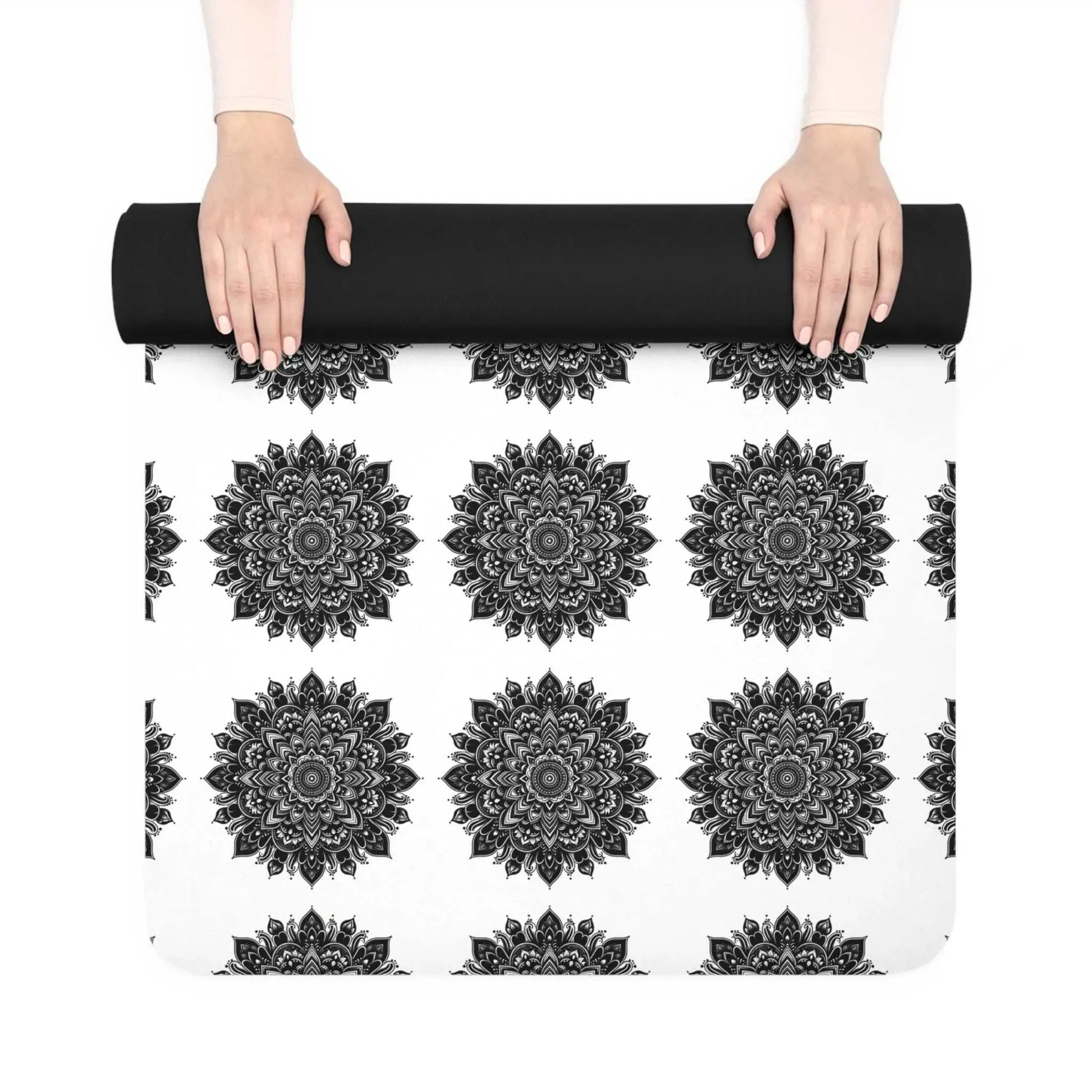 Mandala Lotus Bliss Yoga Mat - Embrace Peace and Focus 🌸🧘‍♀️ -ZenArtBliss