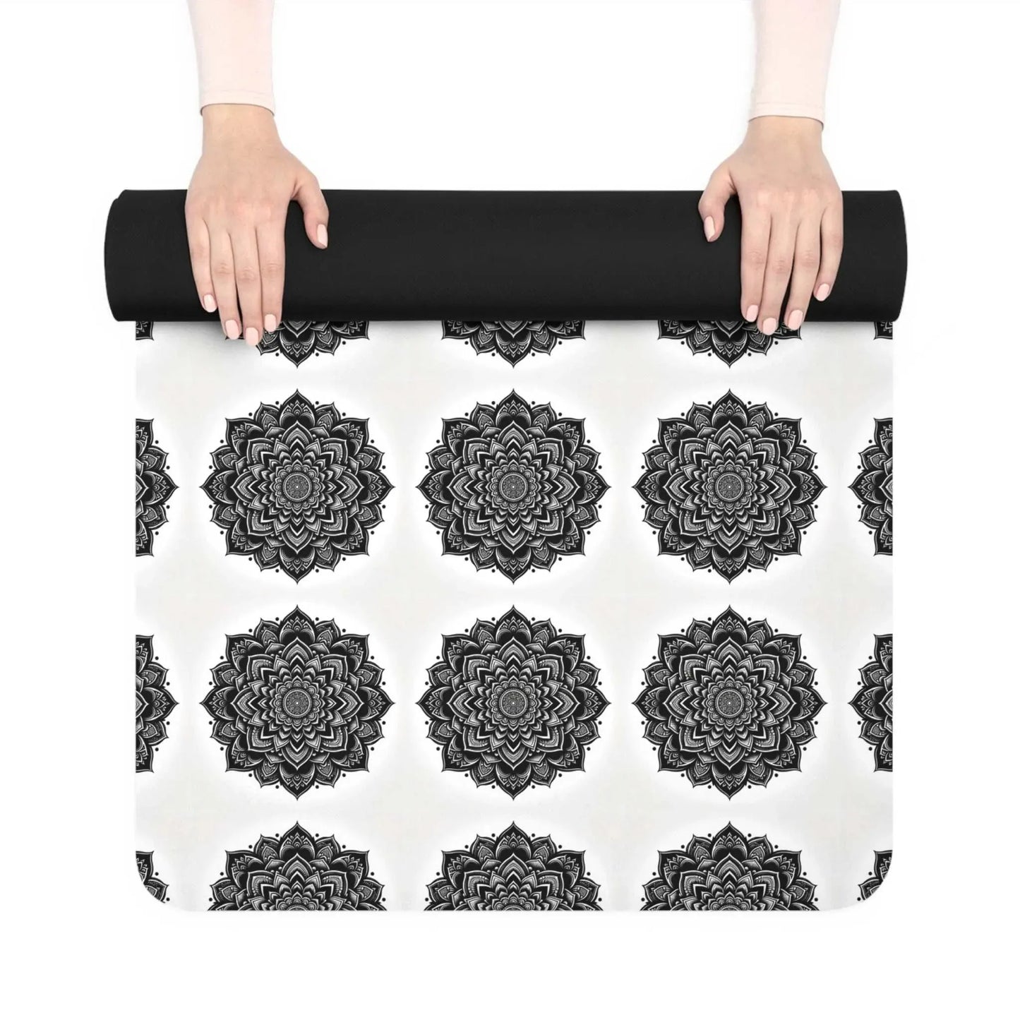 Mandala Lotus Serenity Yoga Mat - Embrace Your Inner Calm 🌸🧘‍♀️ -ZenArtBliss