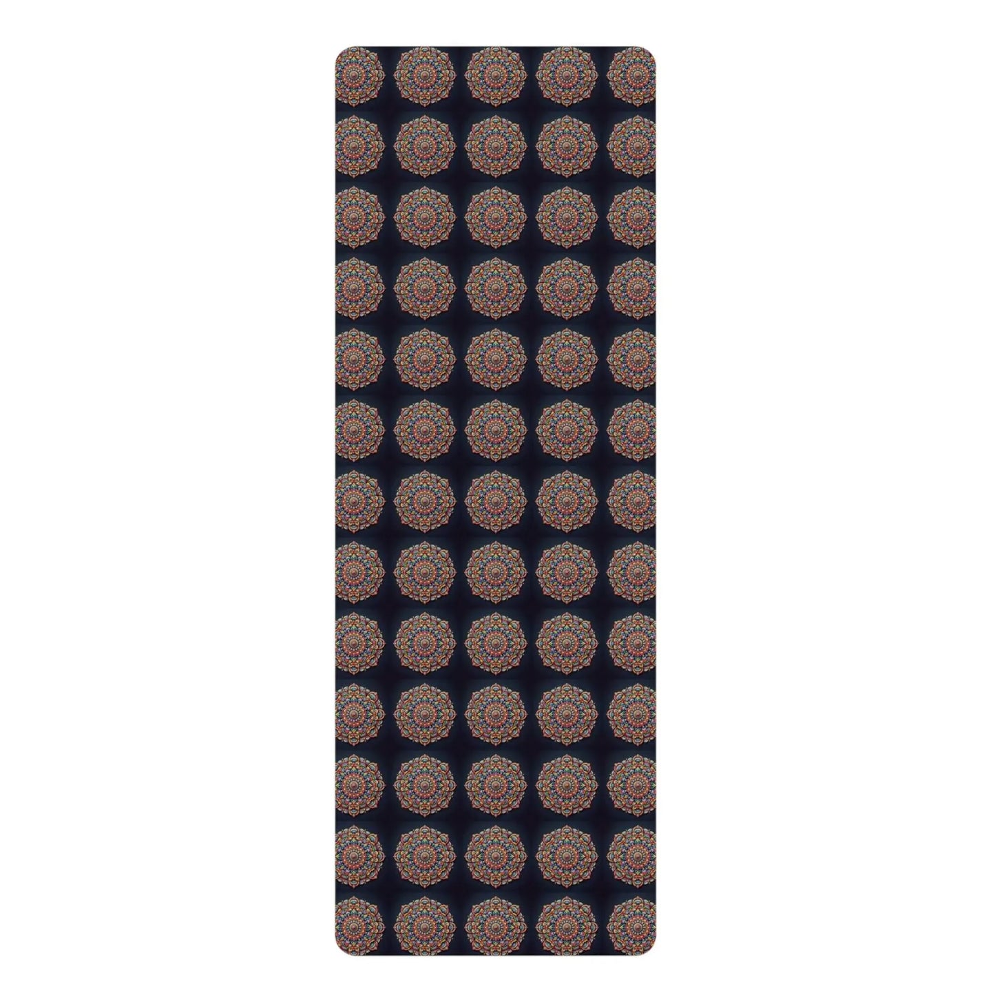 Midnight Serenity Mandala Yoga Mat 🌙🌸 -ZenArtBliss