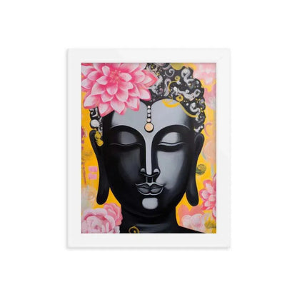 Modern Buddha Tibetan Art: Pop of Pink – ZenArtBliss -ZenArtBliss