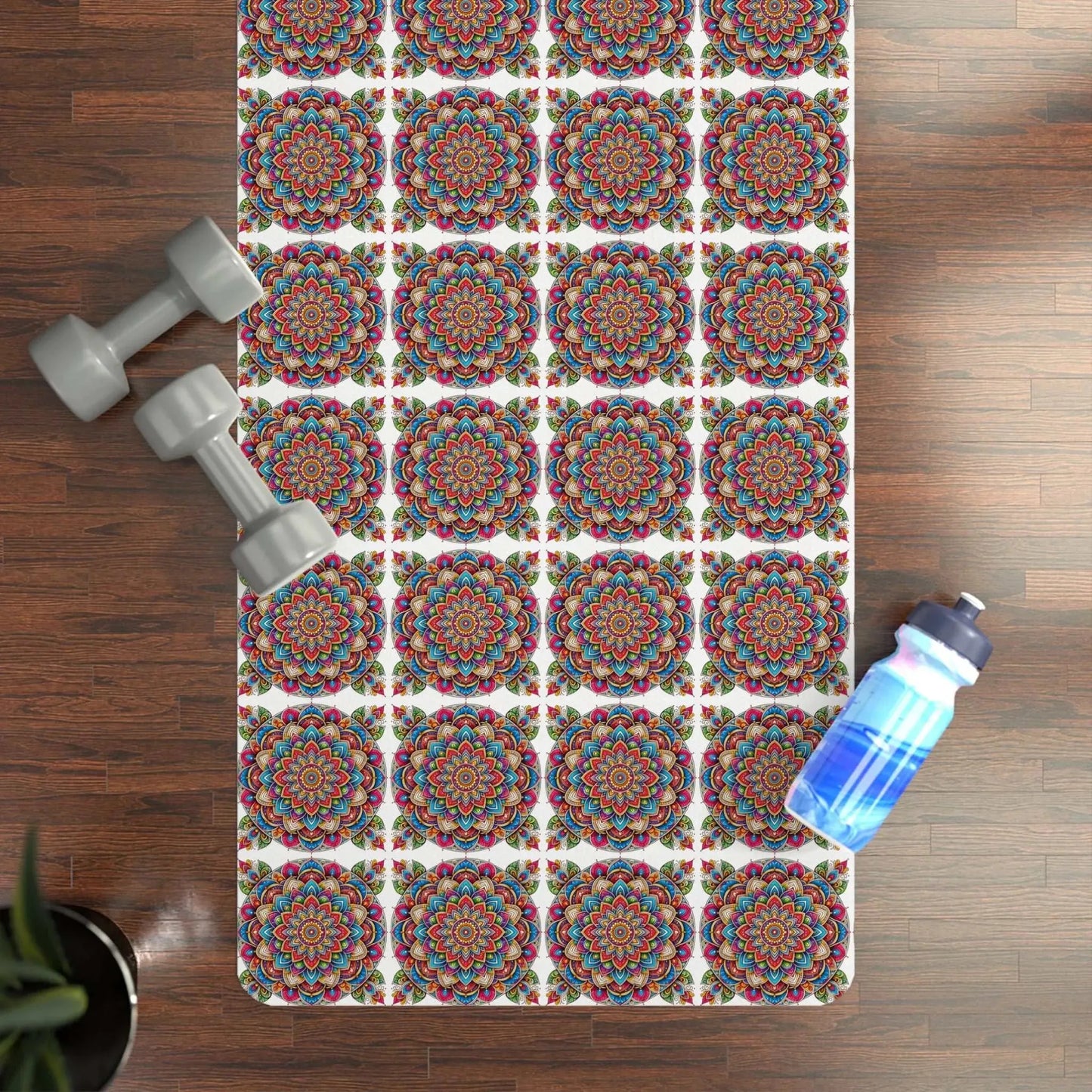 Serenity Mandala Harmony Yoga Mat 🕉️🌺 -ZenArtBliss