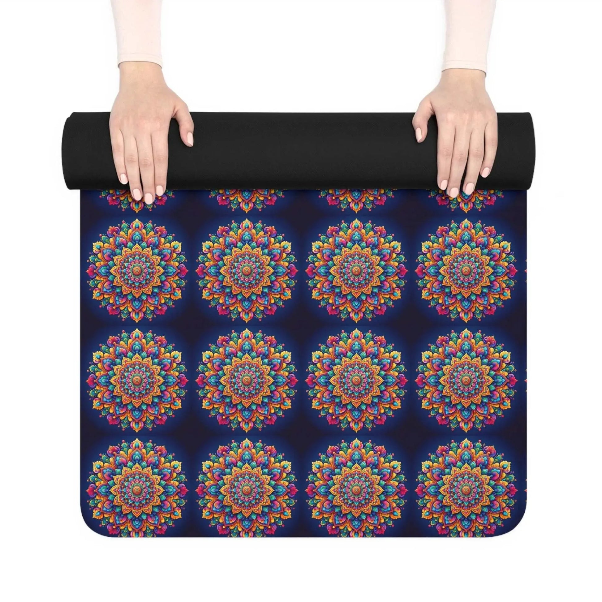 Serenity Starburst Yoga Mat 🌟💠 -ZenArtBliss