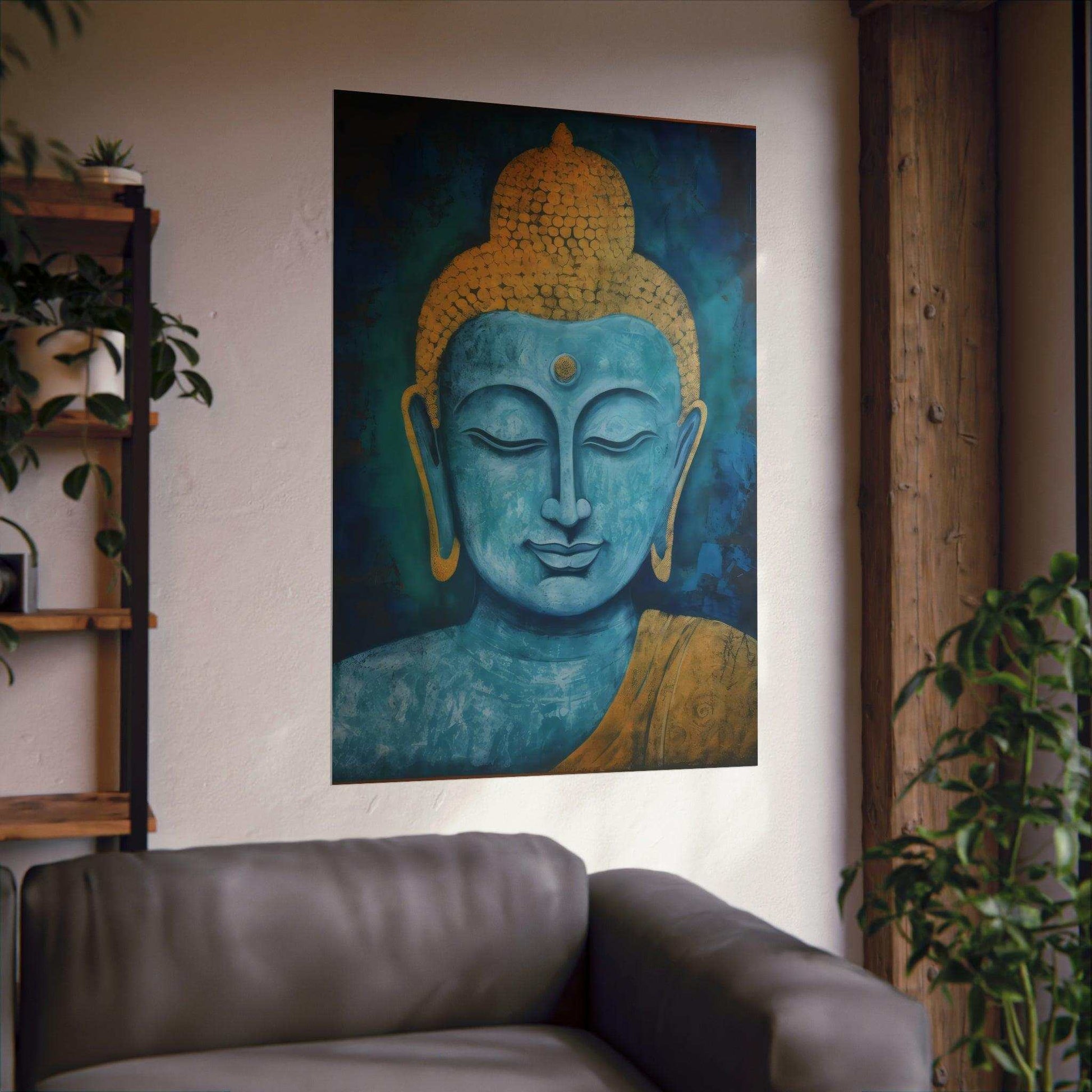 The Oregon Zen Moment - Chill Buddha Life Wall Art Poster - Zenartbliss