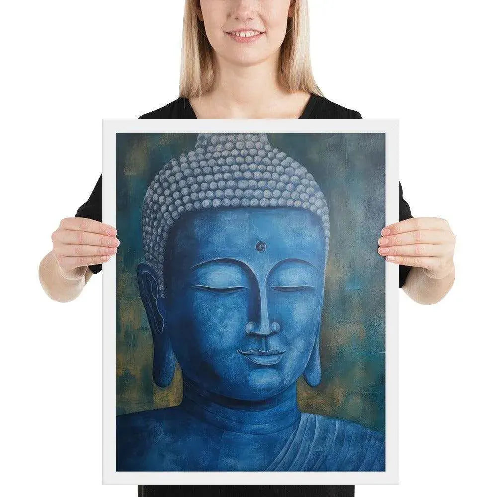 ZenArtBliss.com | Blue Buddha Healing Art – Find Serenity in Tranquil Blue -ZenArtBliss