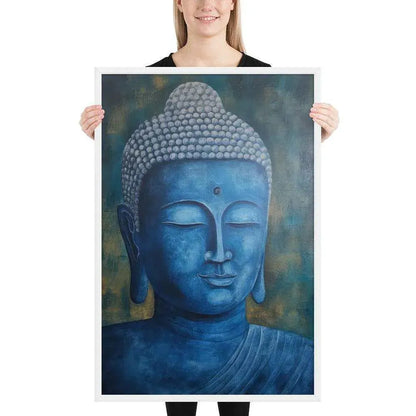 ZenArtBliss.com | Blue Buddha Healing Art – Find Serenity in Tranquil Blue -ZenArtBliss